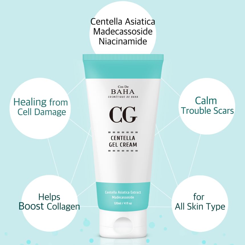 Buy Cos De BAHA - CG Centella Gel Cream Jumbo in Bulk ...