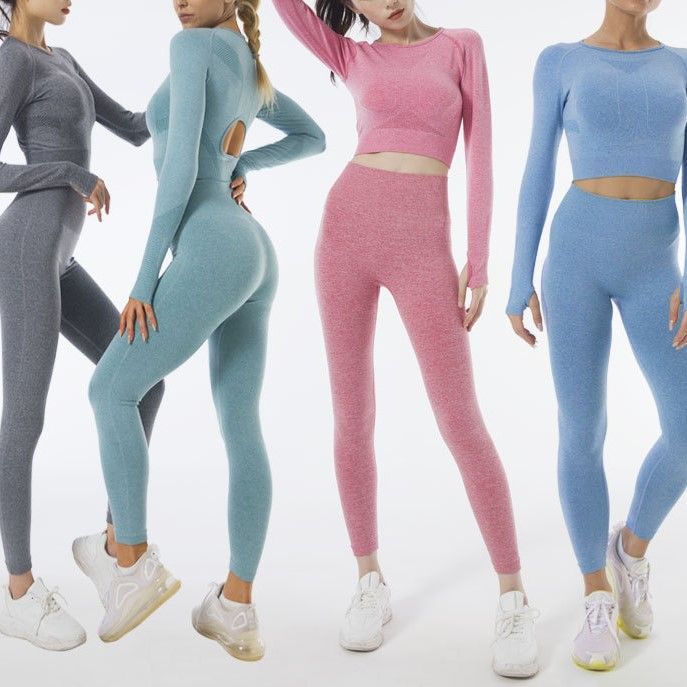 Open Back Yoga Top Long Sleeve