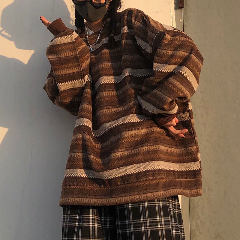 Banash - Patterned Sweater | YesStyle