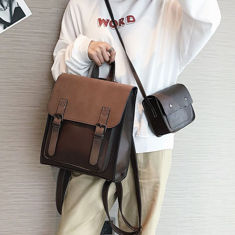 leather backpack crossbody