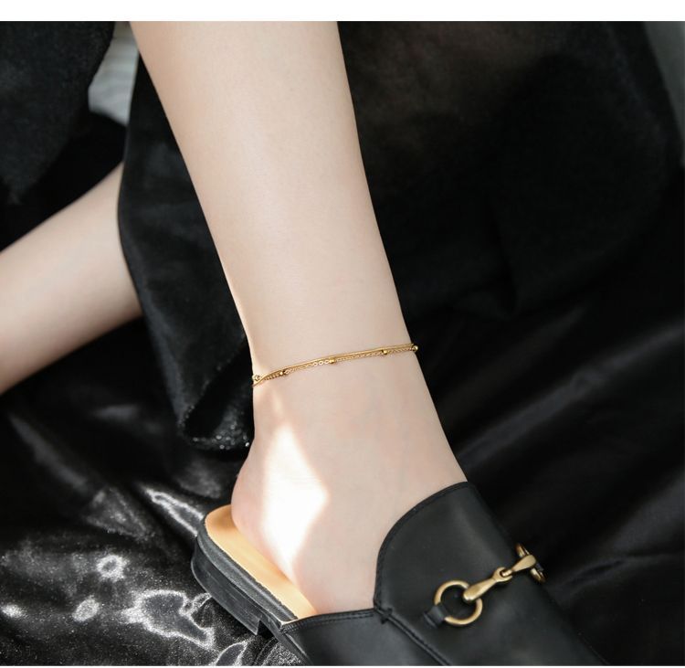 moment of love - 不锈钢星星脚镯