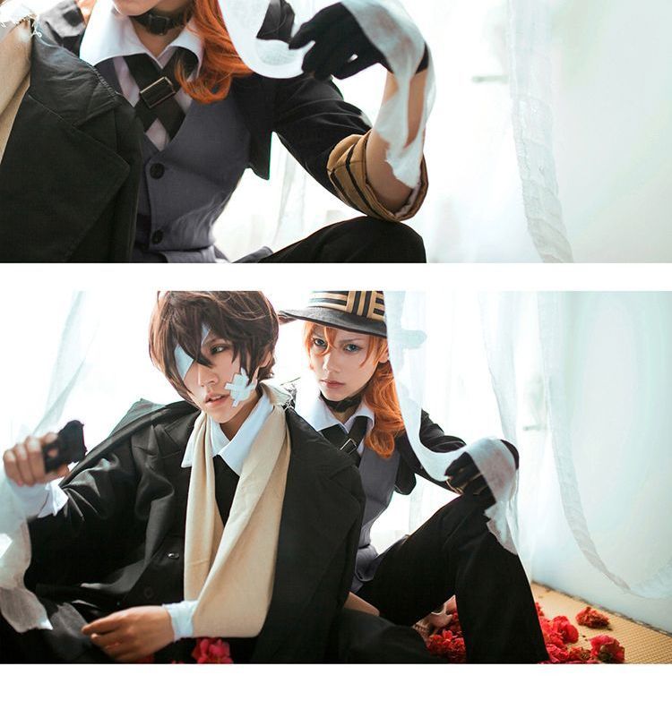 neiko - 文豪野犬太宰治角色扮演服装套装