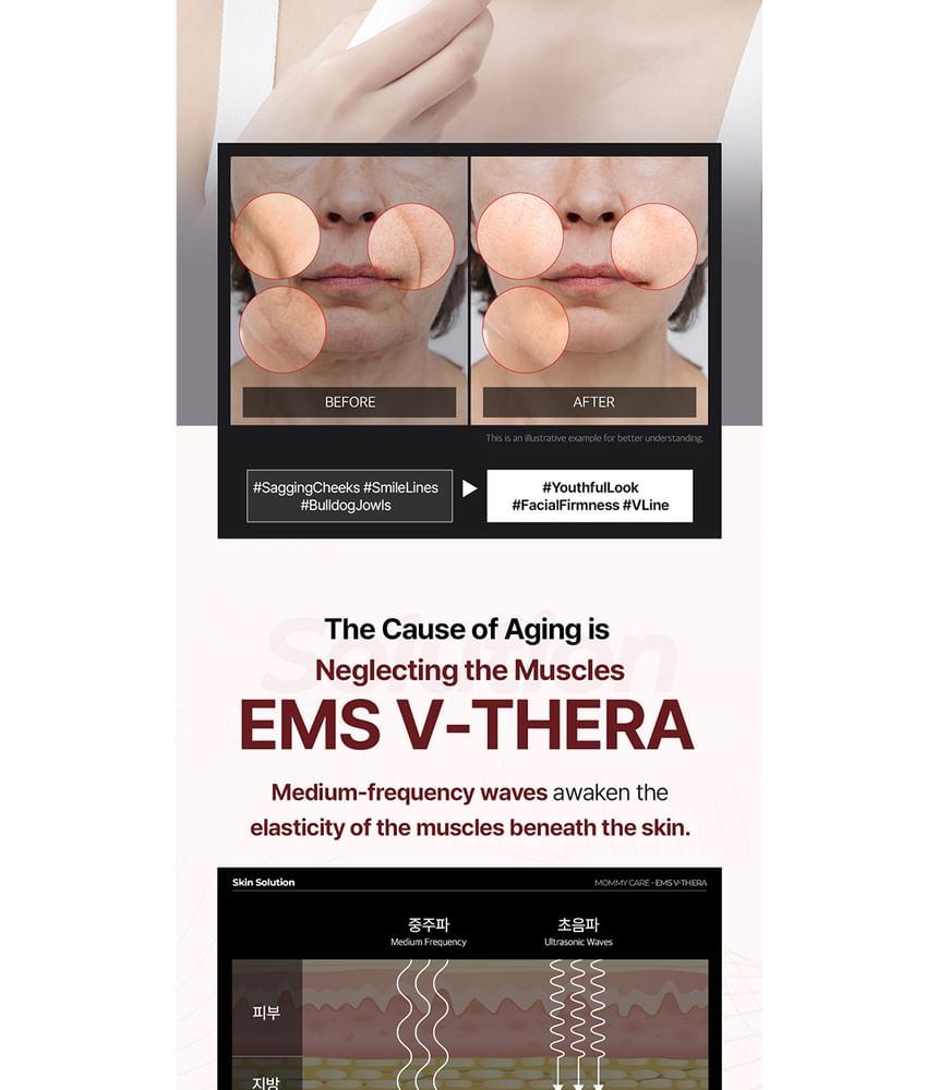 Buy mommy care - EMS V-THERA Pink Edition in Bulk