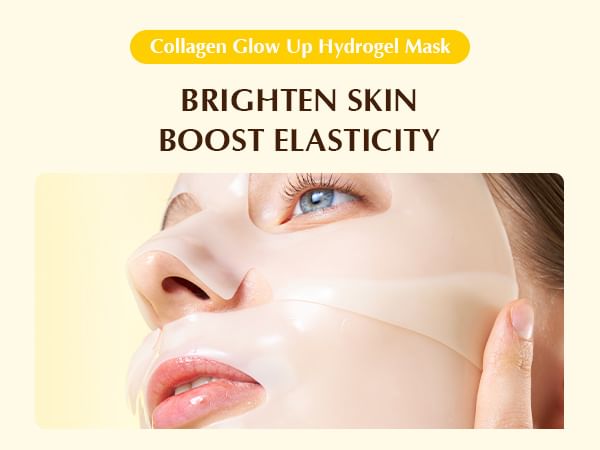 Eqqualberry collagen glow up hydrogel mask (4ea) - best price on stylekorean arabia