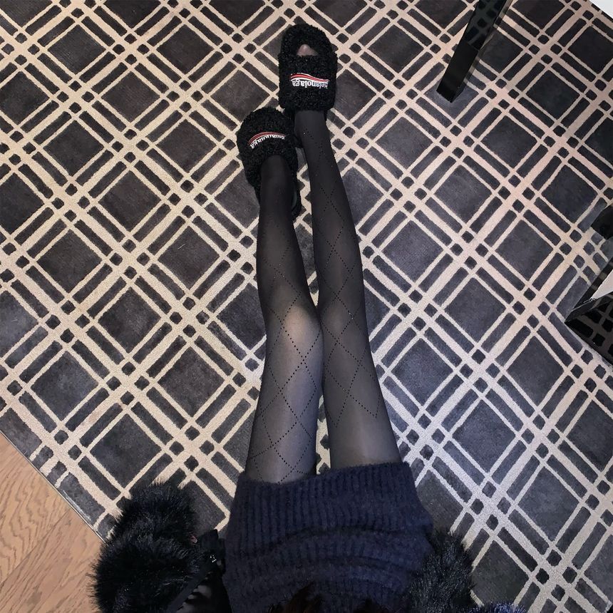BBChic - Fleece Lined Tights | YesStyle
