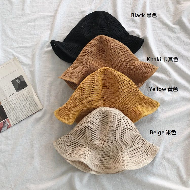 Jiggon - Crochet Bucket Hat | YesStyle