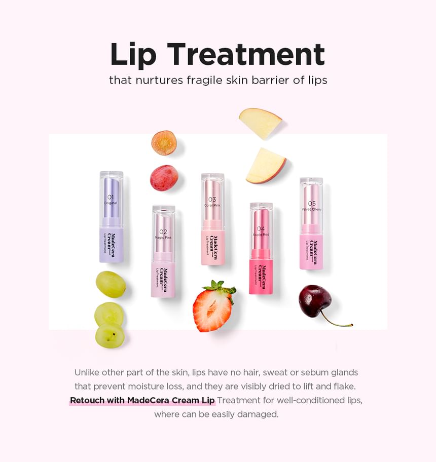 SKINRx LAB MadeCera Cream Lip Treatment 5 Colors YesStyle