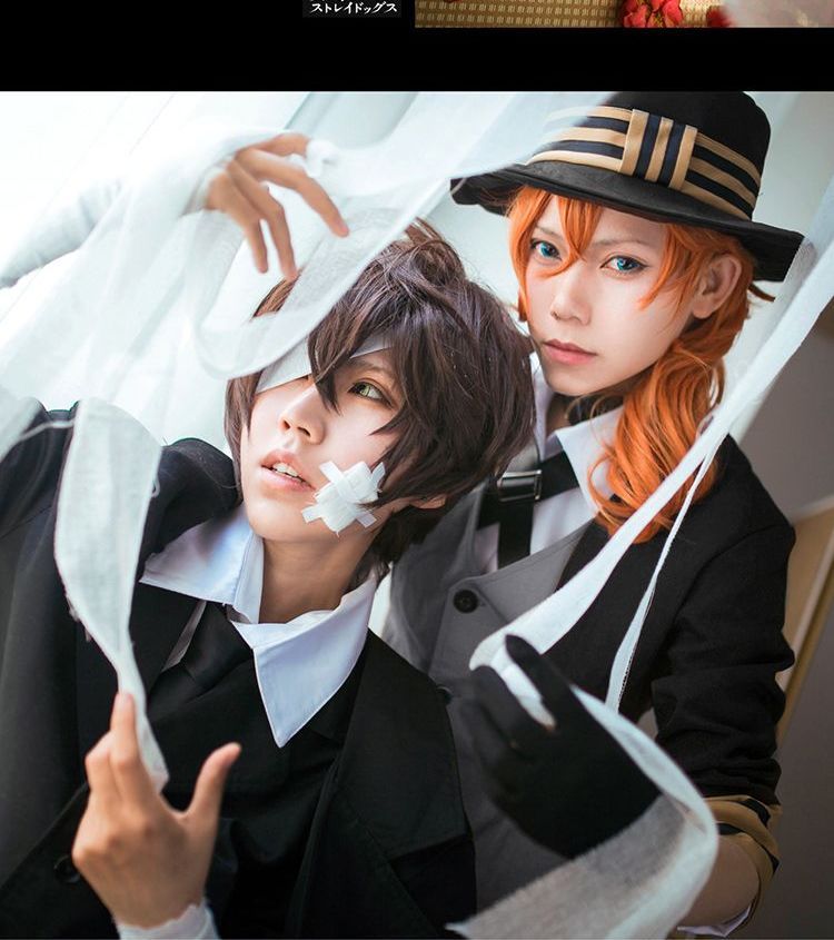 neiko - 文豪野犬太宰治角色扮演服装套装