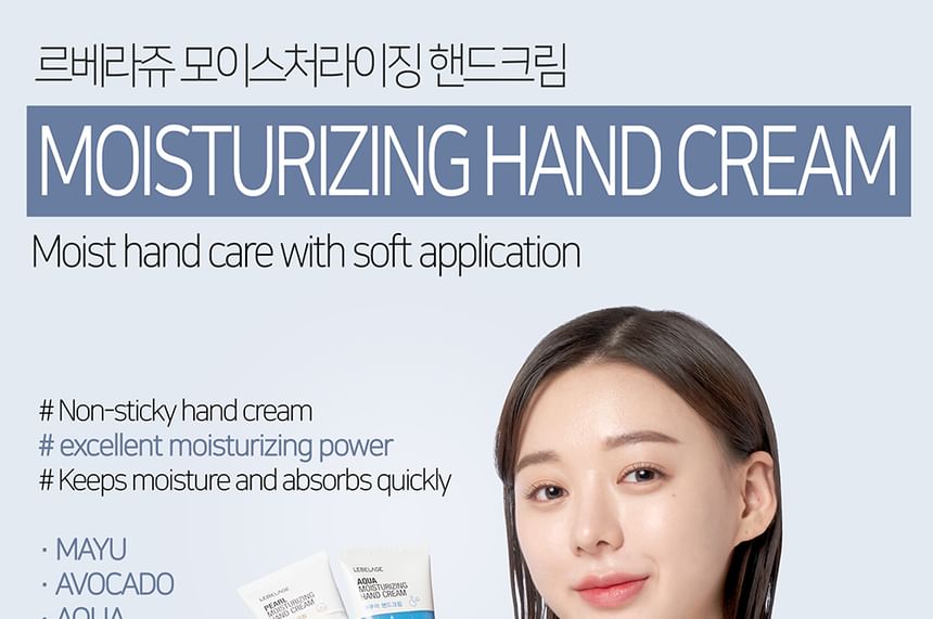 Buy LEBELAGE Moisturizing Hand Cream 3 Types in Bulk