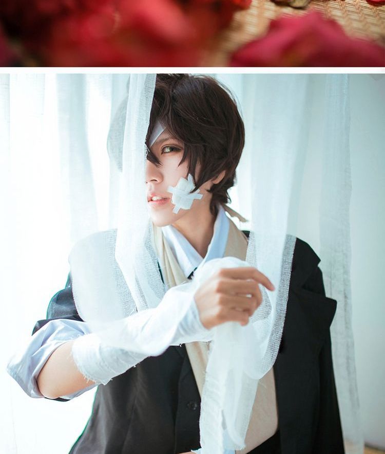 neiko - 文豪野犬太宰治角色扮演服装套装