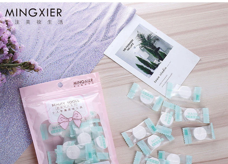 AFAL Set of 30 Compressed Face Mask Tablets YesStyle