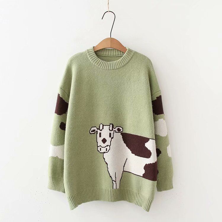 sweater cow