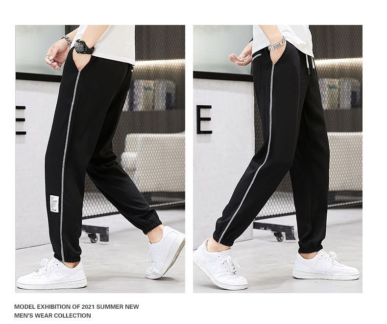 lettering fleece sweatpants