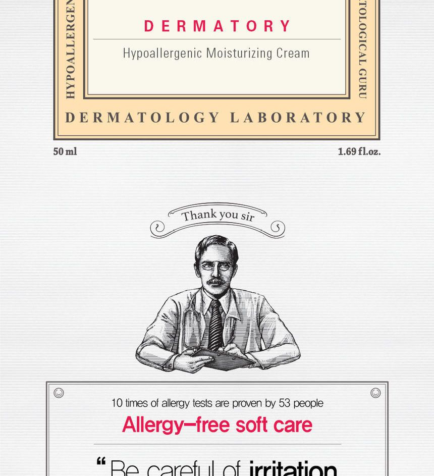 Buy DERMATORY - Hypoallergenic Moisturizing Cream 50ml in Bulk ...
