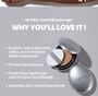 Mask Fit Aura Metal Cushion Mini - 3 Colors