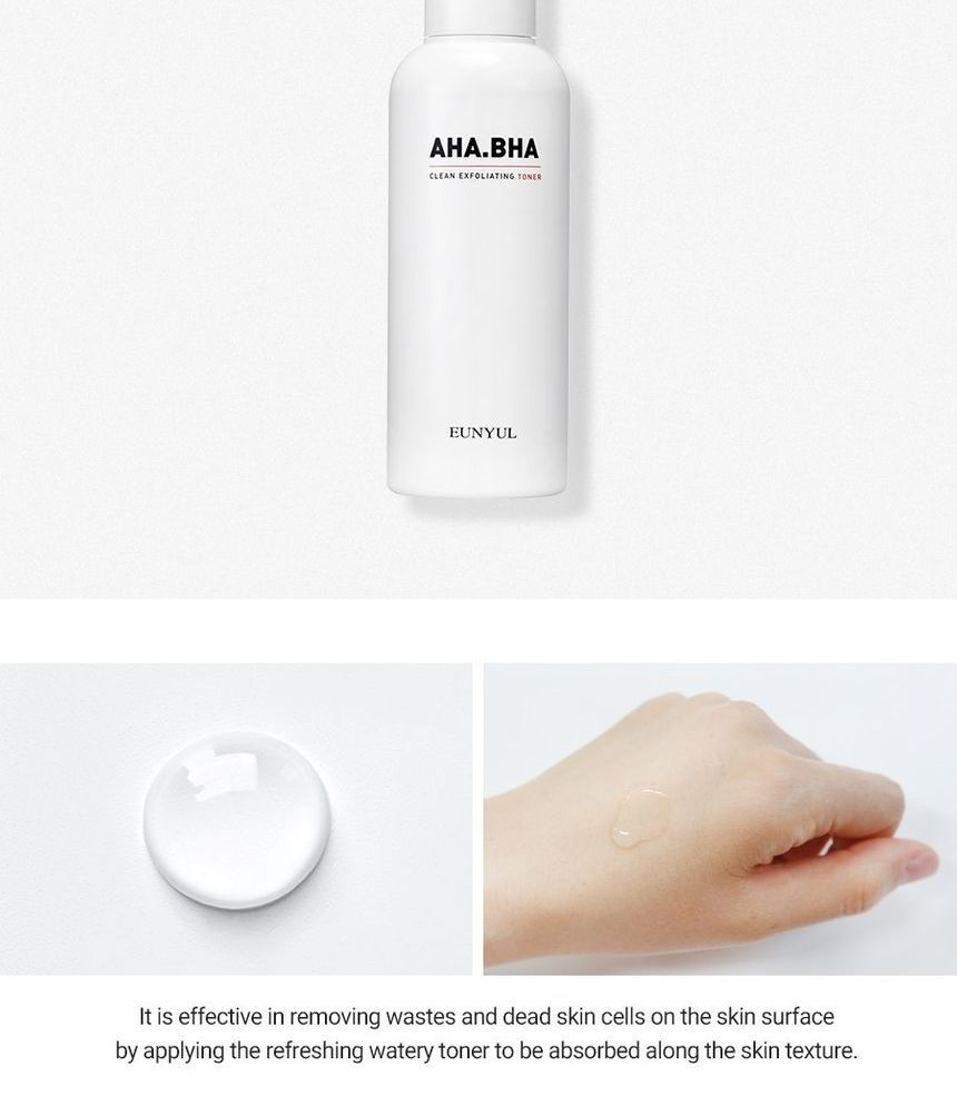 Buy EUNYUL AHA.BHA Clean Exfoliating Toner in Bulk
