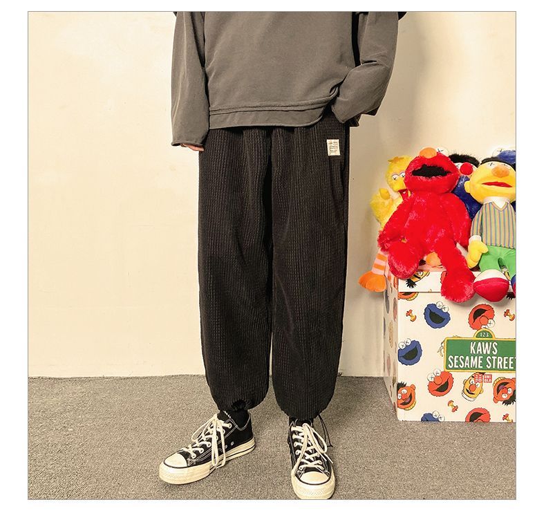 corduroy sweatpants