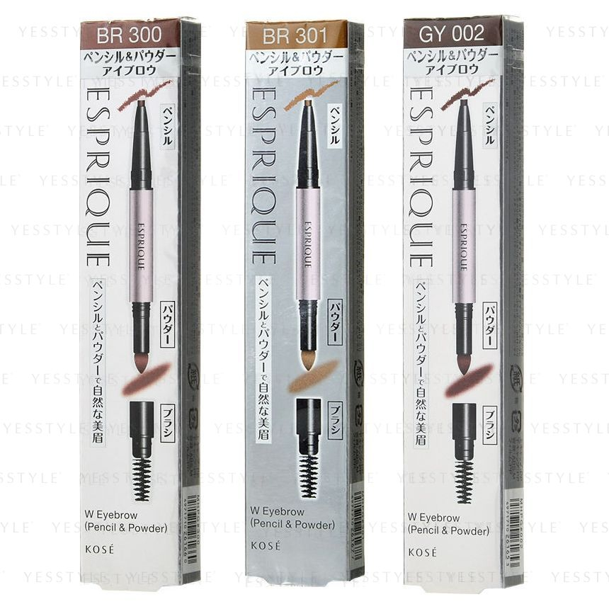 Buy Kose - Esprique W Eyebrow Pencil & Powder - 3 Types in Bulk