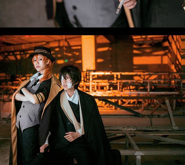 neiko - 文豪野犬太宰治角色扮演服装套装