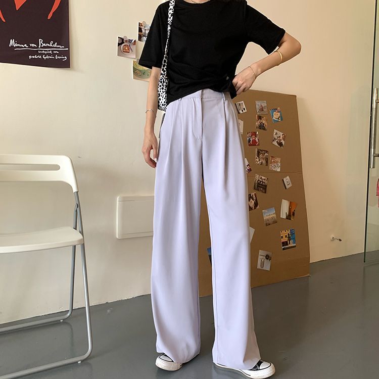 OUREA - Wide-Leg Dress Pants | YesStyle