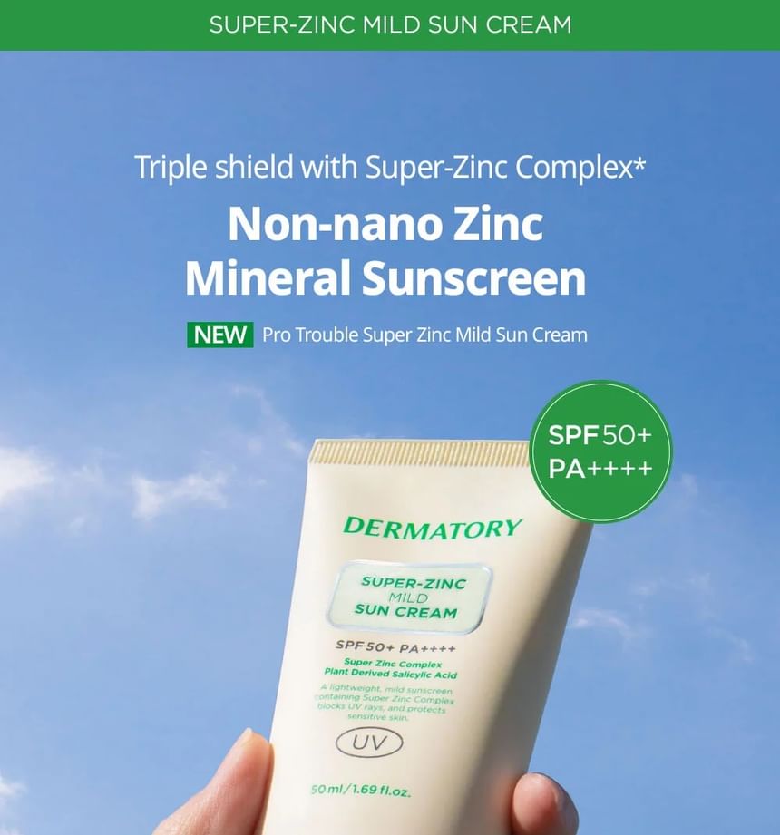 Buy DERMATORY - Super Zinc Mild Sun Cream Set in Bulk