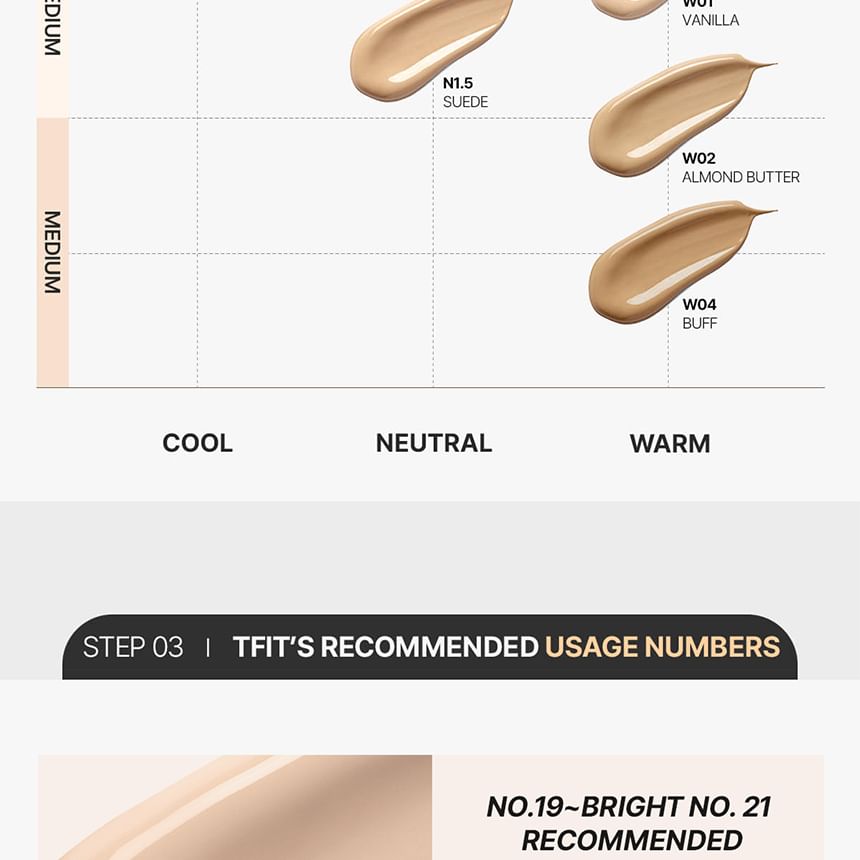 SKIN LAYER FIT CUSHION 5色 ABOUT_TONE Skin Layer Fit Cushion 13g | OLIVE YOUNG Global