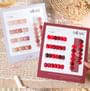 Milan 12 Color Nail Gel Set Iced White Tea