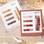 Milan 12 Color Nail Gel Set Iced White Tea
