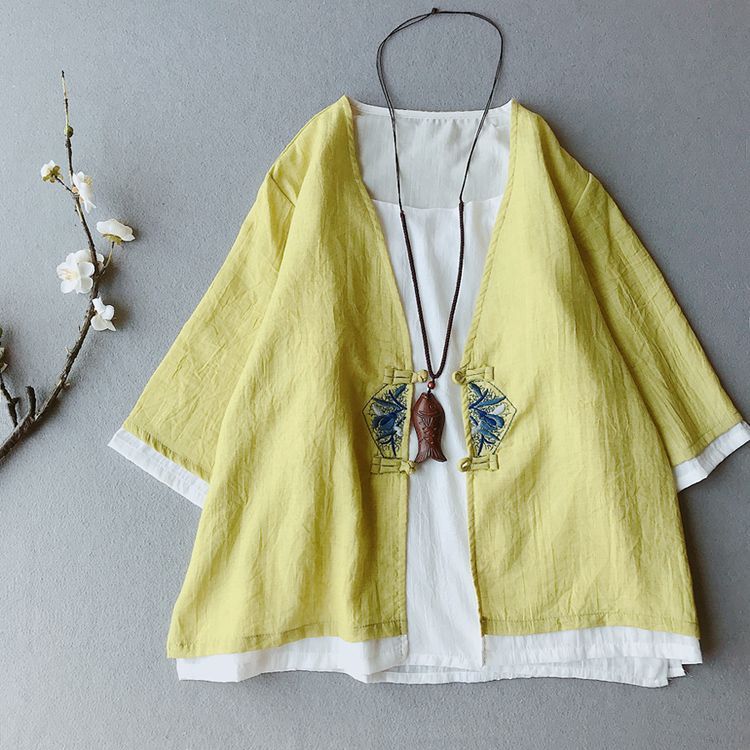linen kimono jacket