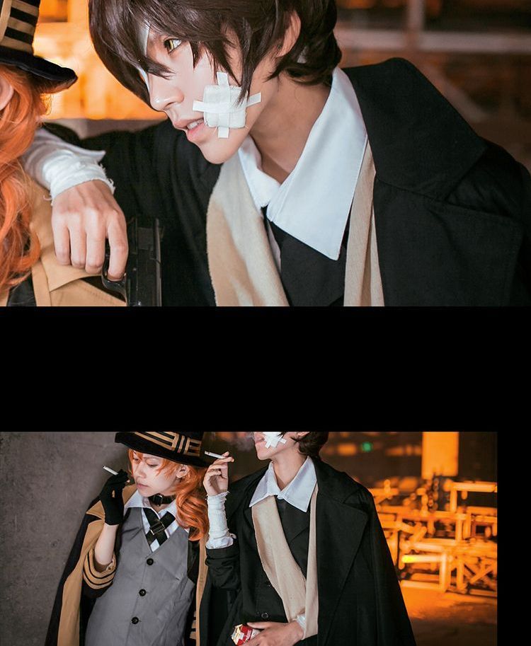 neiko - 文豪野犬太宰治角色扮演服装套装