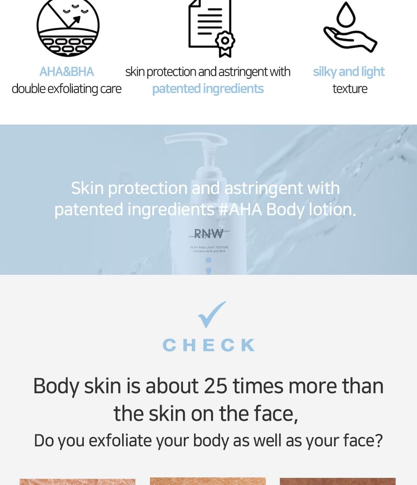 Buy RNW DER. THERAPY AHA In Body Lotion (x6) (Bulk Box) in Bulk