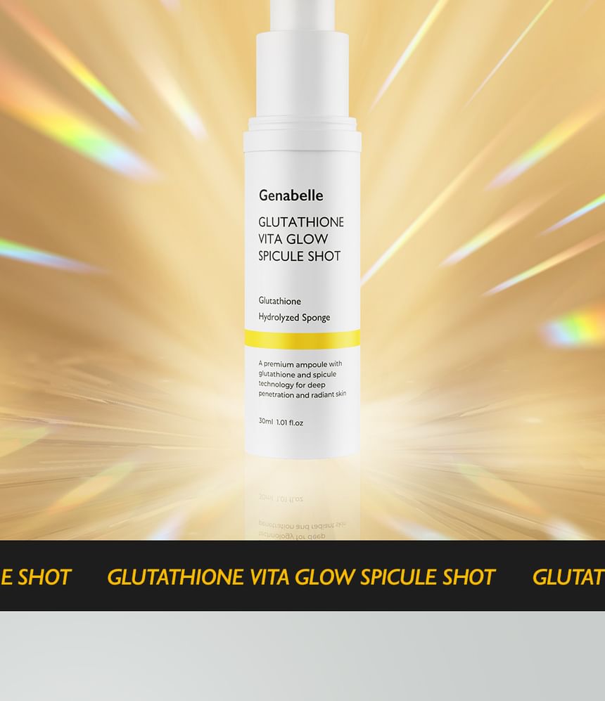 Buy Genabelle - Glutathione Vita Glow Spicule Shot 2pcs Bundle Set in Bulk 