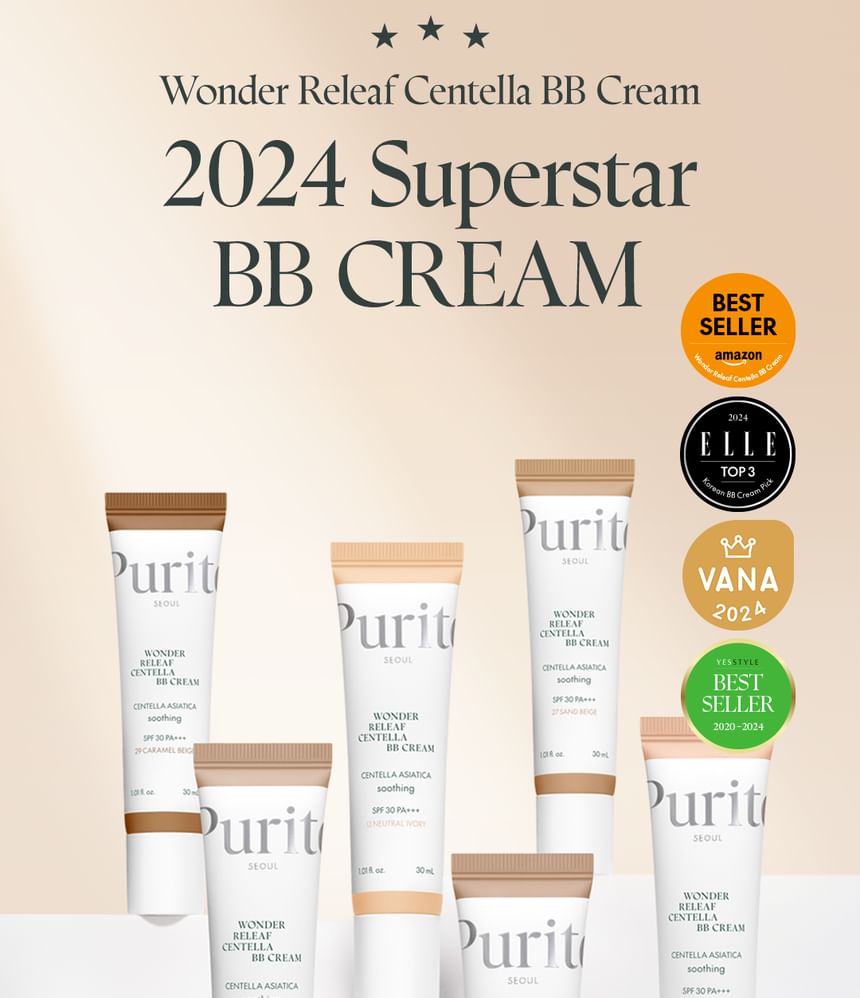 Wonder Releaf Centella BB Cream - 6 Colors