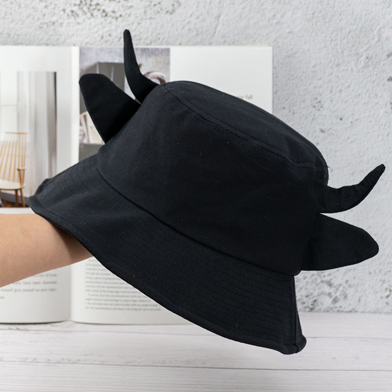 riverain - Cow Horn Bucket Hat | YesStyle