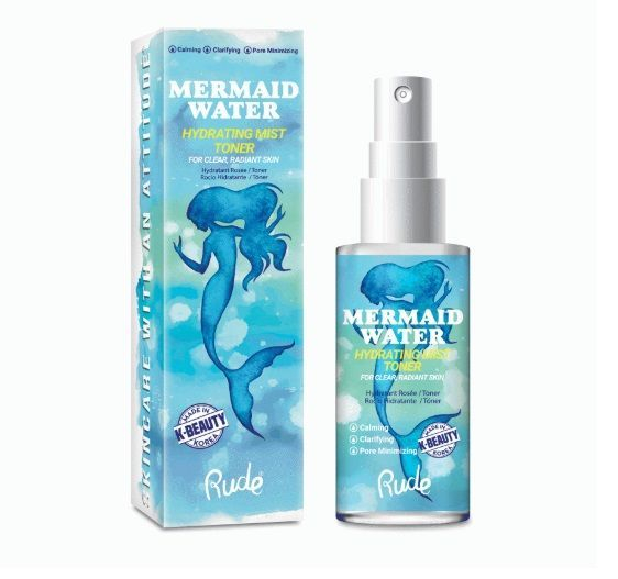RUDE - Mermaid Water Hydrating Mist Toner, 50ml