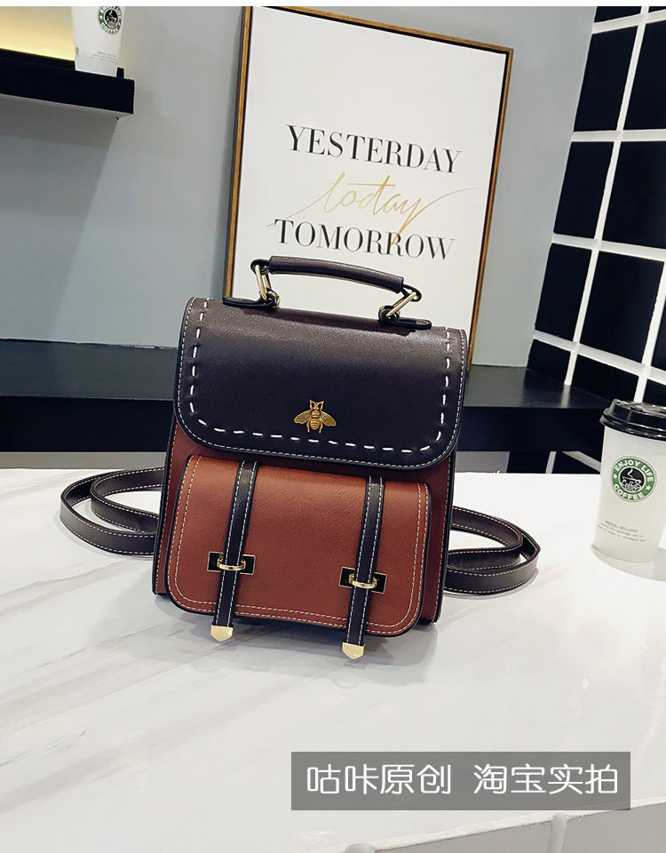 Merlain - Two-Tone Backpack | YesStyle