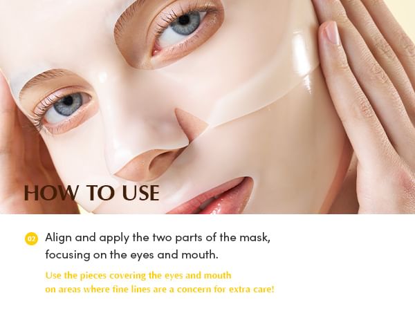 Eqqualberry collagen glow up hydrogel mask (4ea) - best price on stylekorean arabia