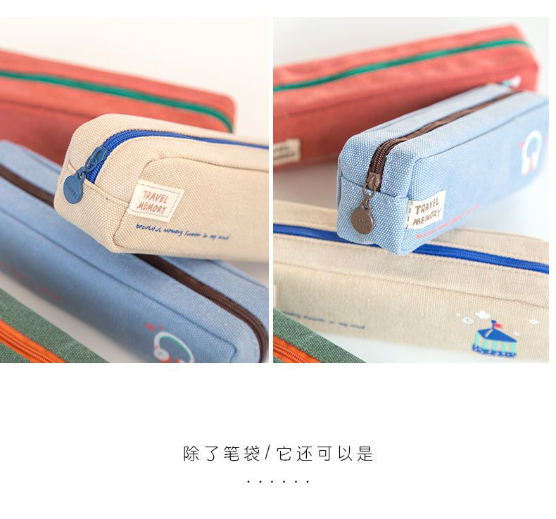 extra large pencil case with compartments