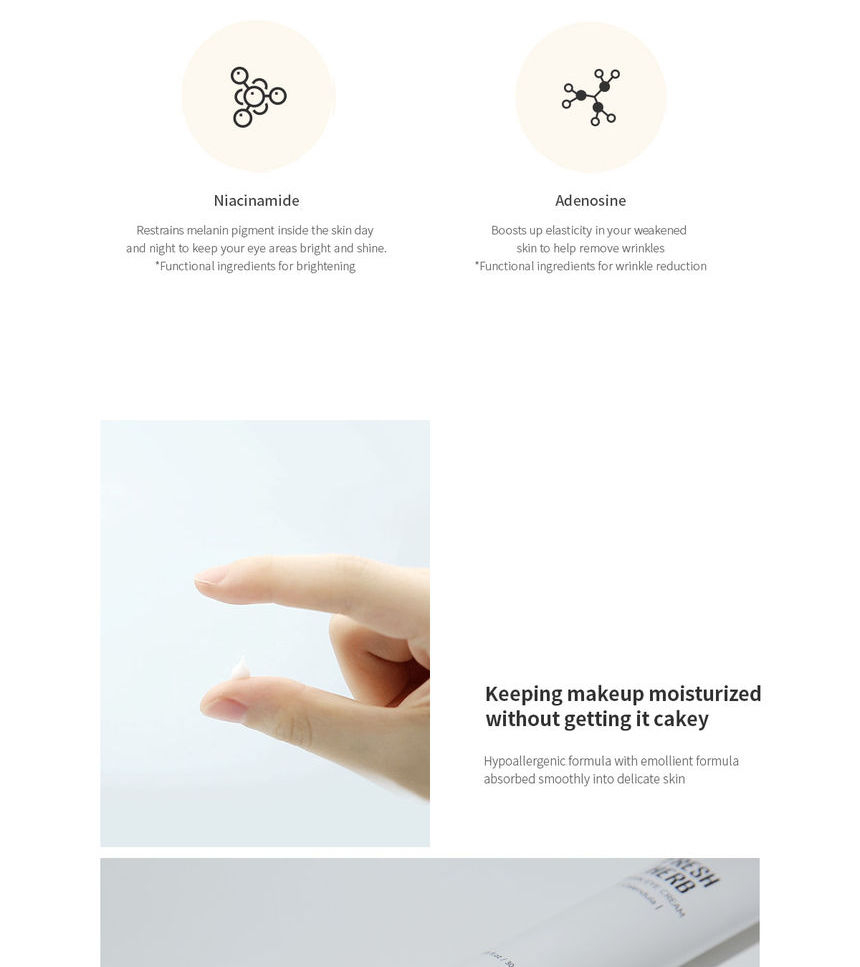 nacific fresh herb eye cream ingredients