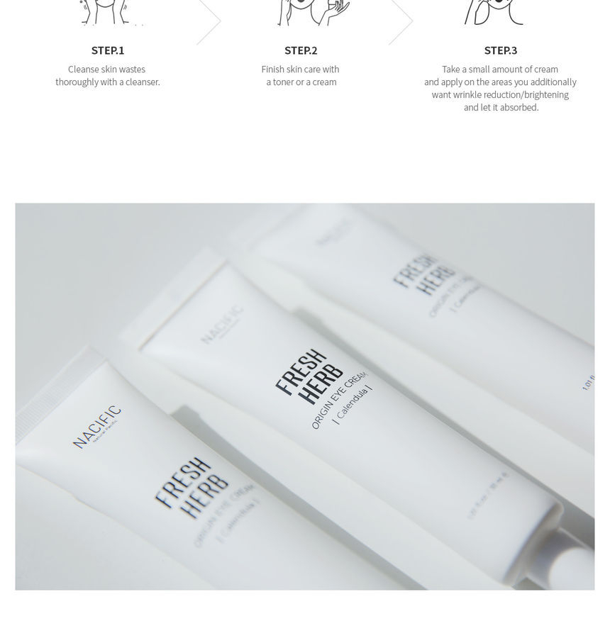 nacific fresh herb origin eye cream