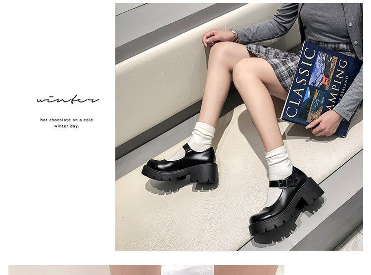 Bolitin Platform Mary Jane Shoes | YesStyle