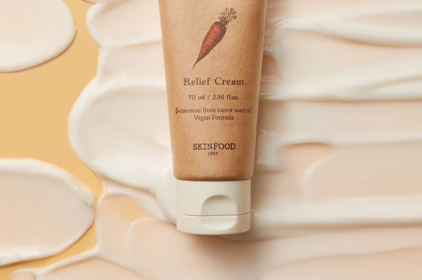 Skinfood Carrot Carotene Relief Cream 70ml | Korean Moisturizer ...