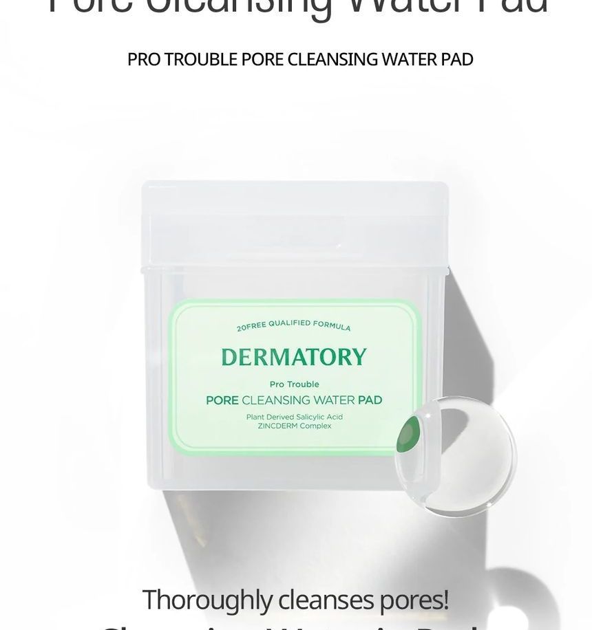 Buy DERMATORY - Pro Trouble Pore Cleansing Water Pad in Bulk ...