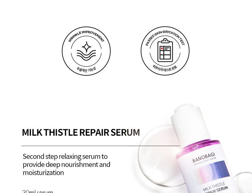 Buy BANOBAGI - Milk Thistle Repair Serum in Bulk | AsianBeautyWholesale.com