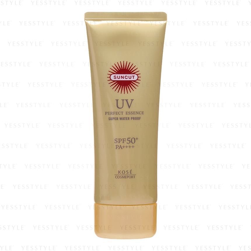 kose suncut uv perfect essence super waterproof