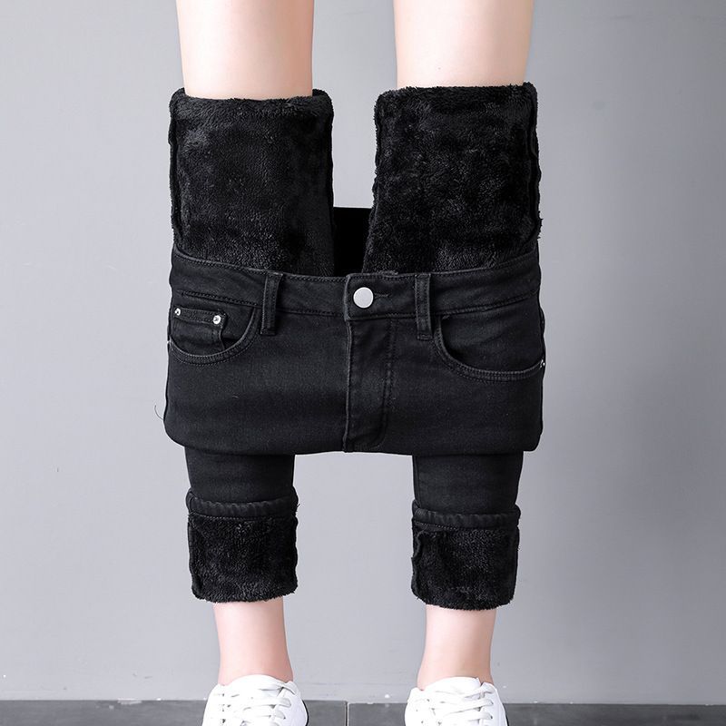 fleece lined skinny jeans
