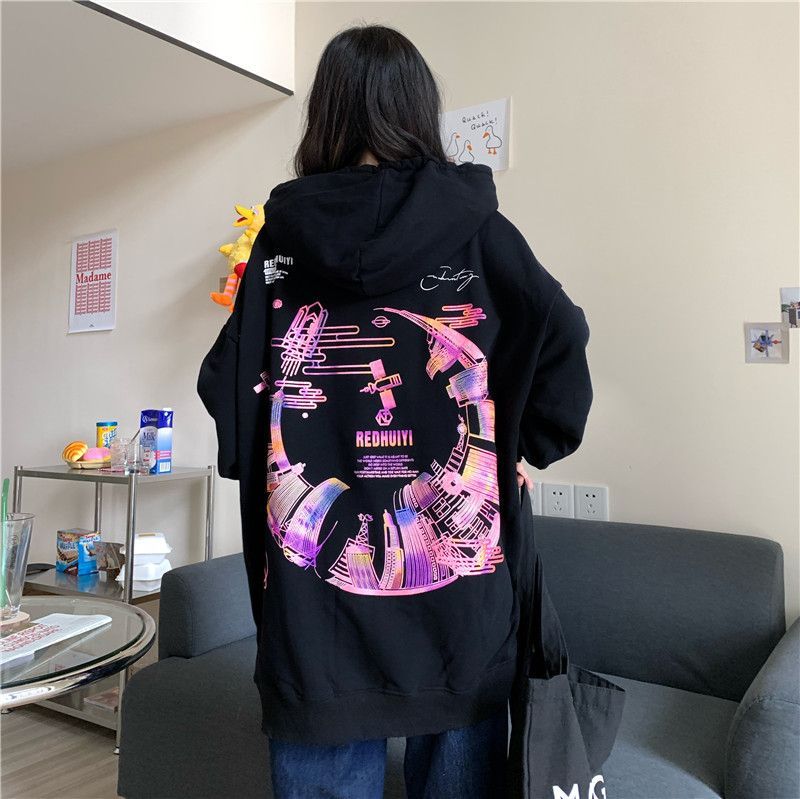 Oversized hoodie branded Clearance