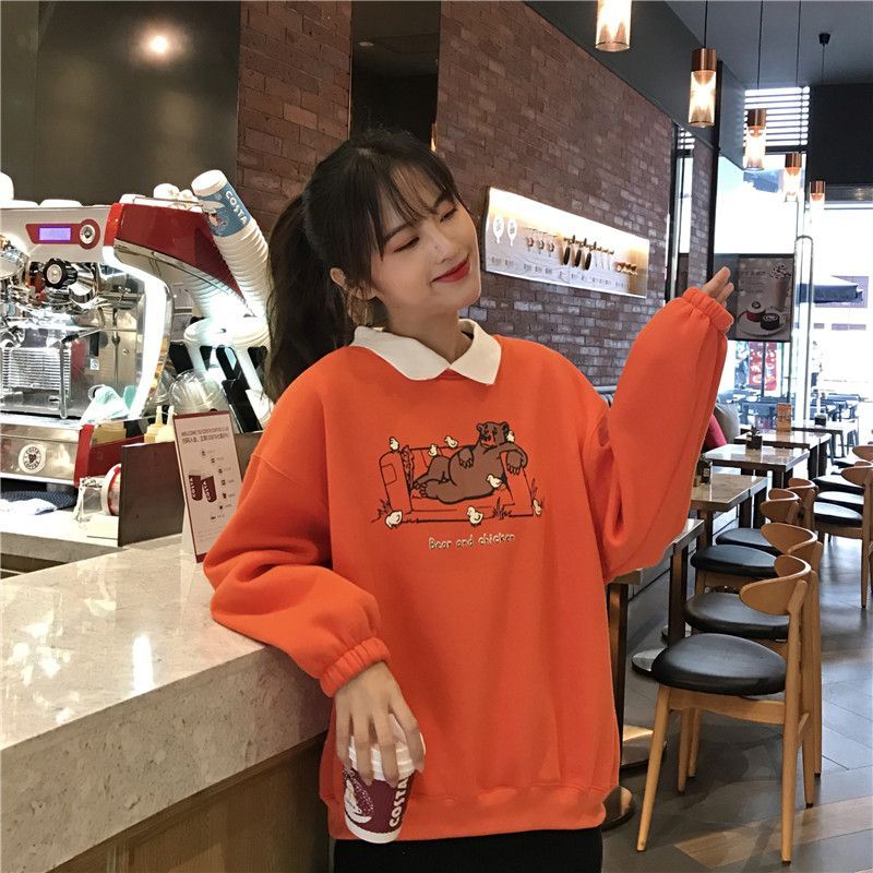 bear and chicken sweatshirt