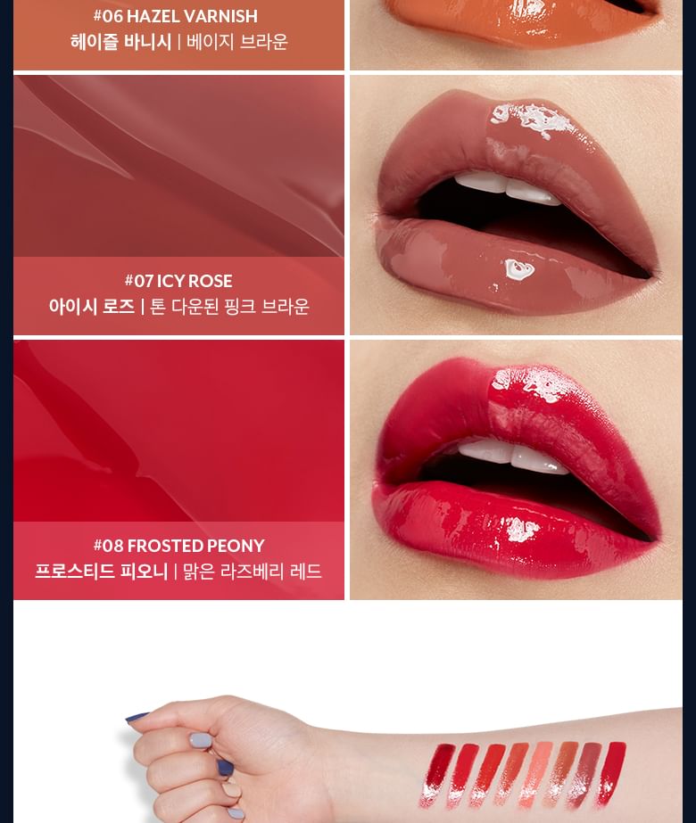 Buy PONY EFFECT - Enamel Glossy Lip (8 Colors) in Bulk