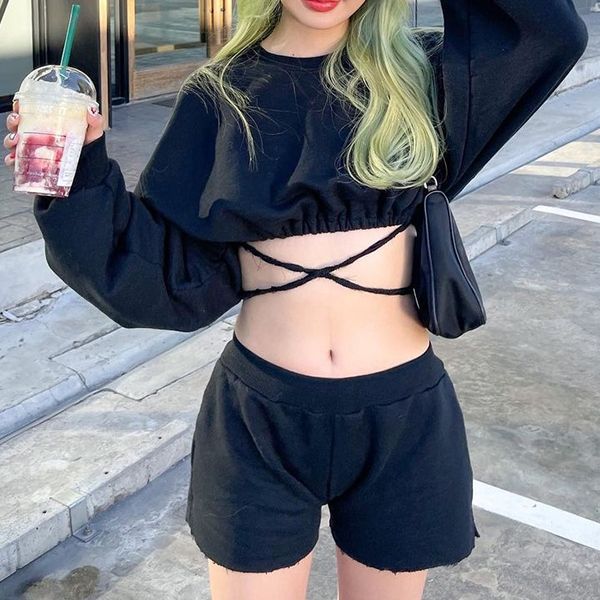 sweatshirt sweatshorts set